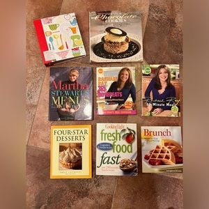 Assorted Cookbook Collection